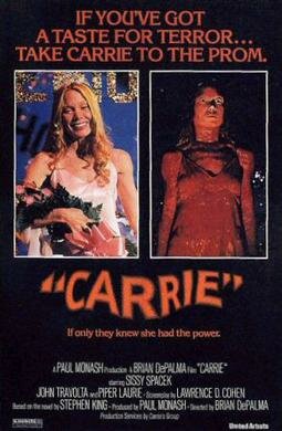 carrie 1976 poster
